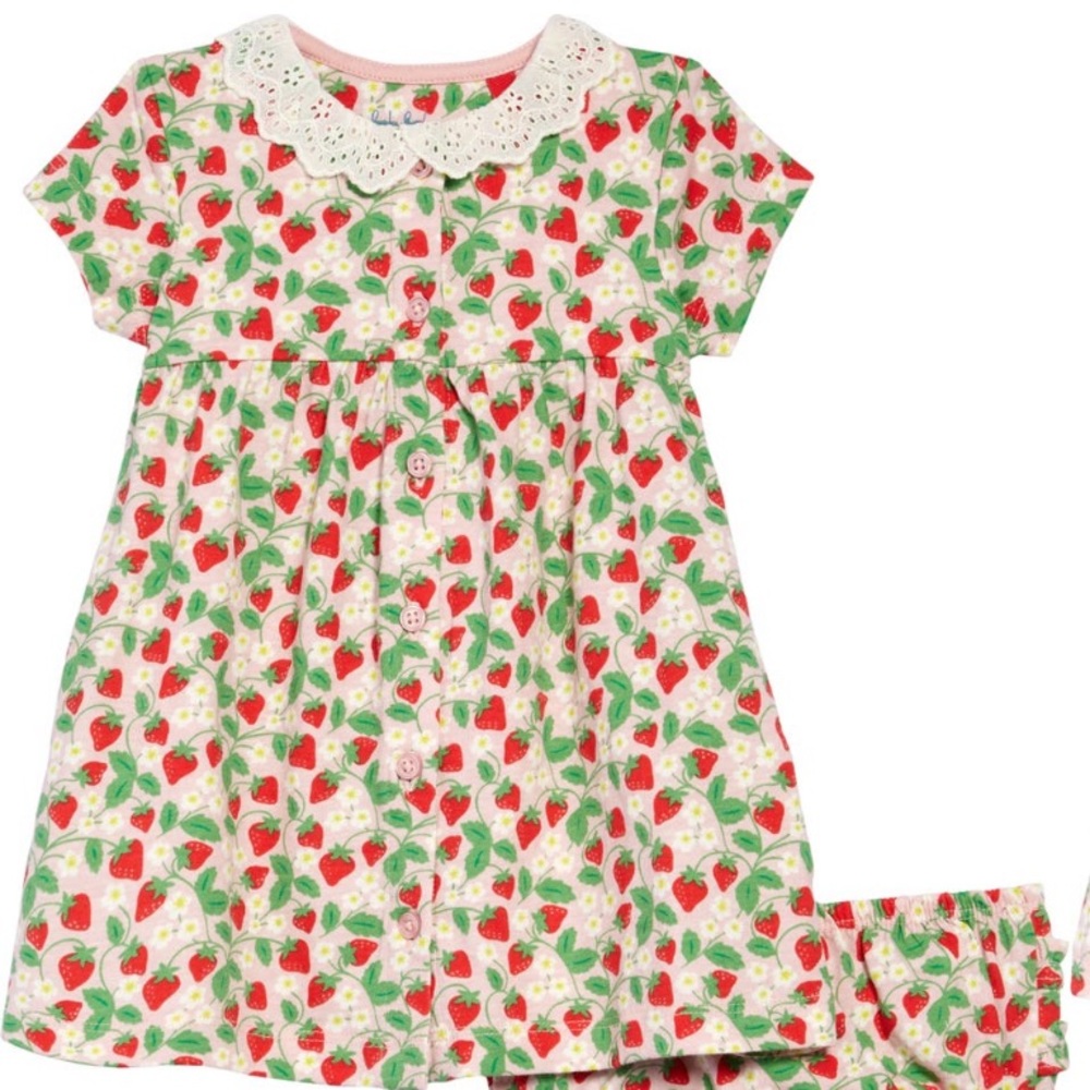 Mini Boden Nostagic Strawberry dress